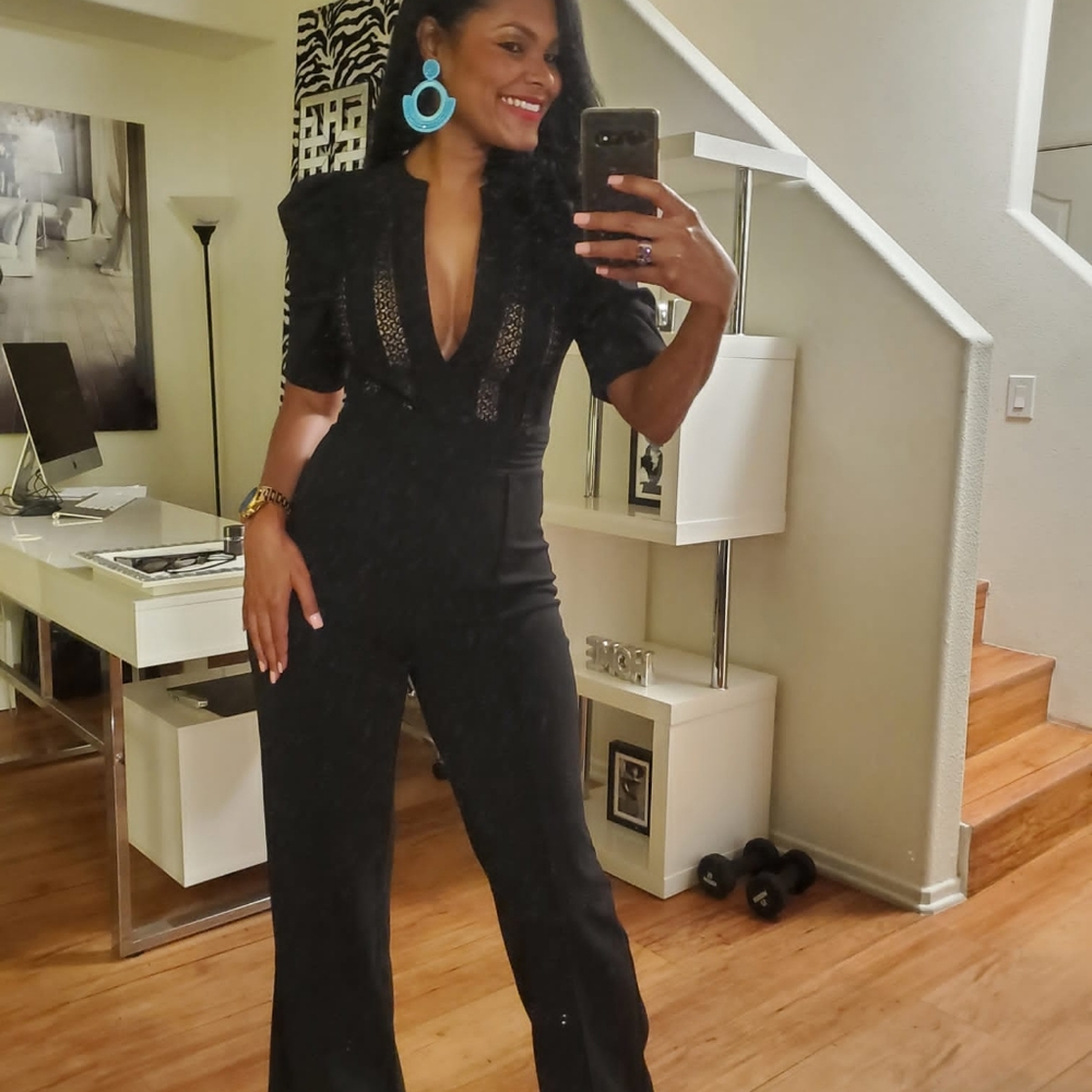Front Lace Jumpsuit